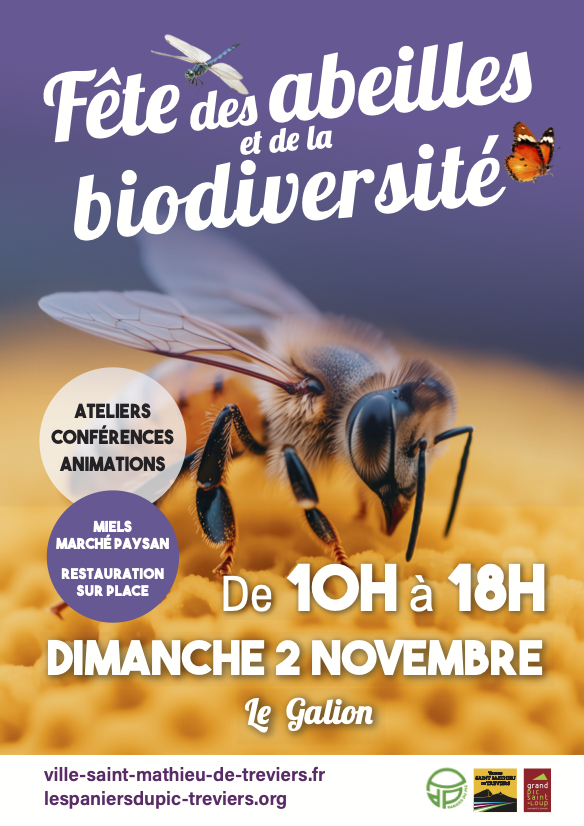 Affiche A3 Fete des abeilles 2025