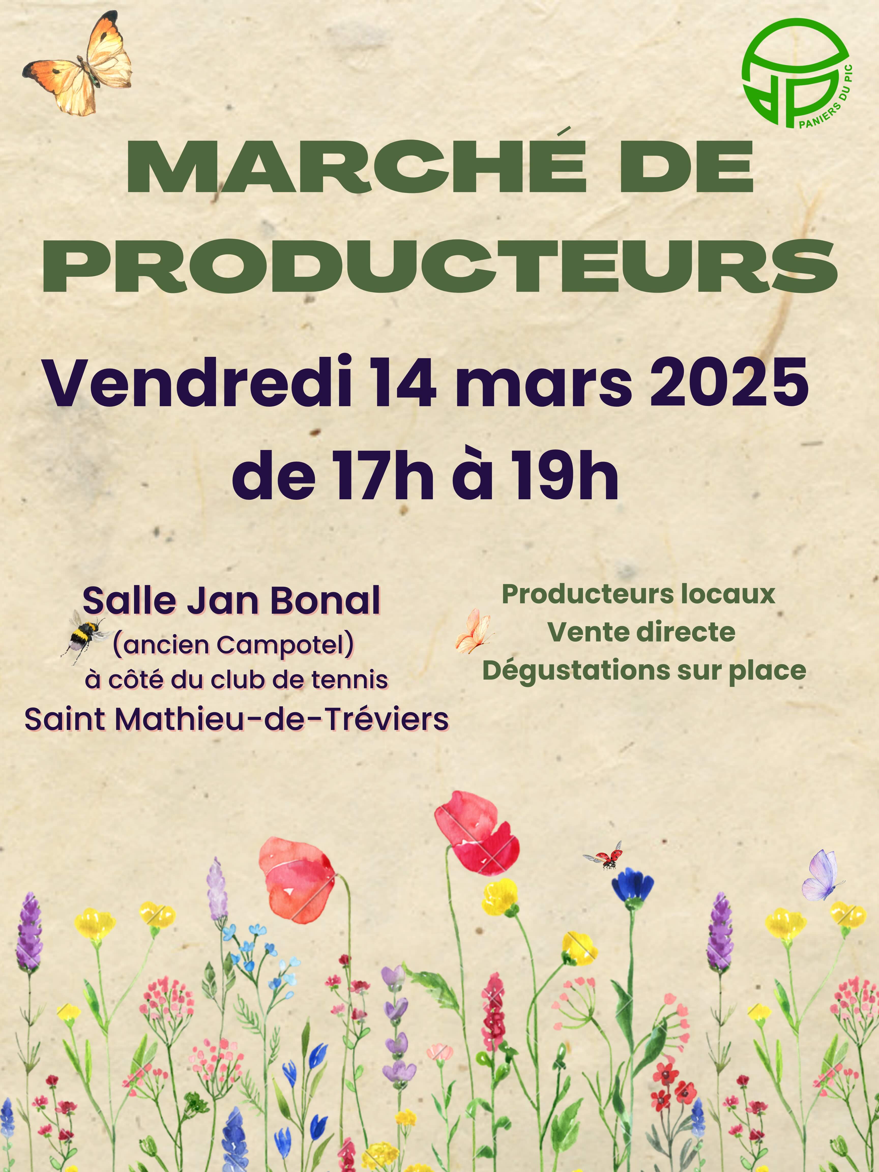 Marche de printemps mars 2025